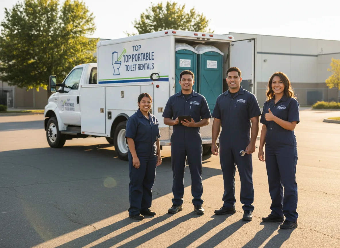 Short Term Porta Potty Rental company in Tougaloo, MS